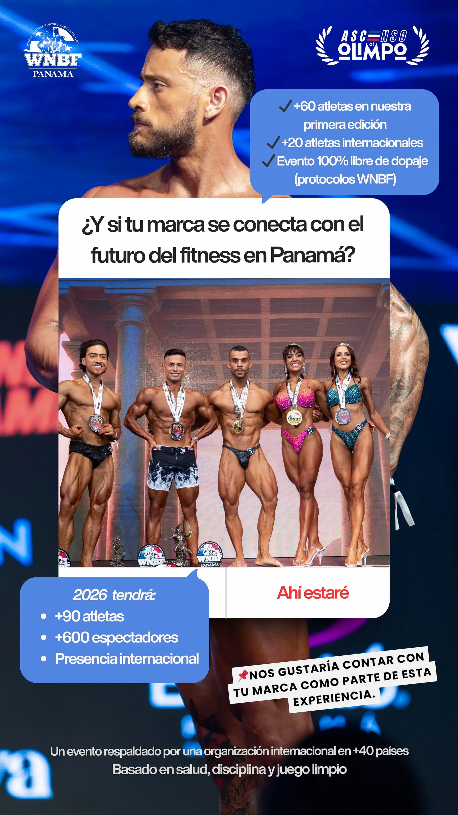 Patrocinio WNBF Panamá